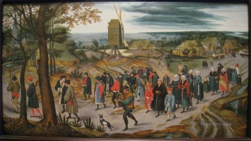 The Marriage Procession Pieter Brueghel the Younger Oil Paintings
